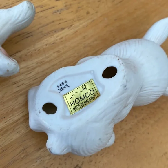 Vintage Homco ceramic bunnies/rabbits figurines 
Trio - Picture 8 of 10